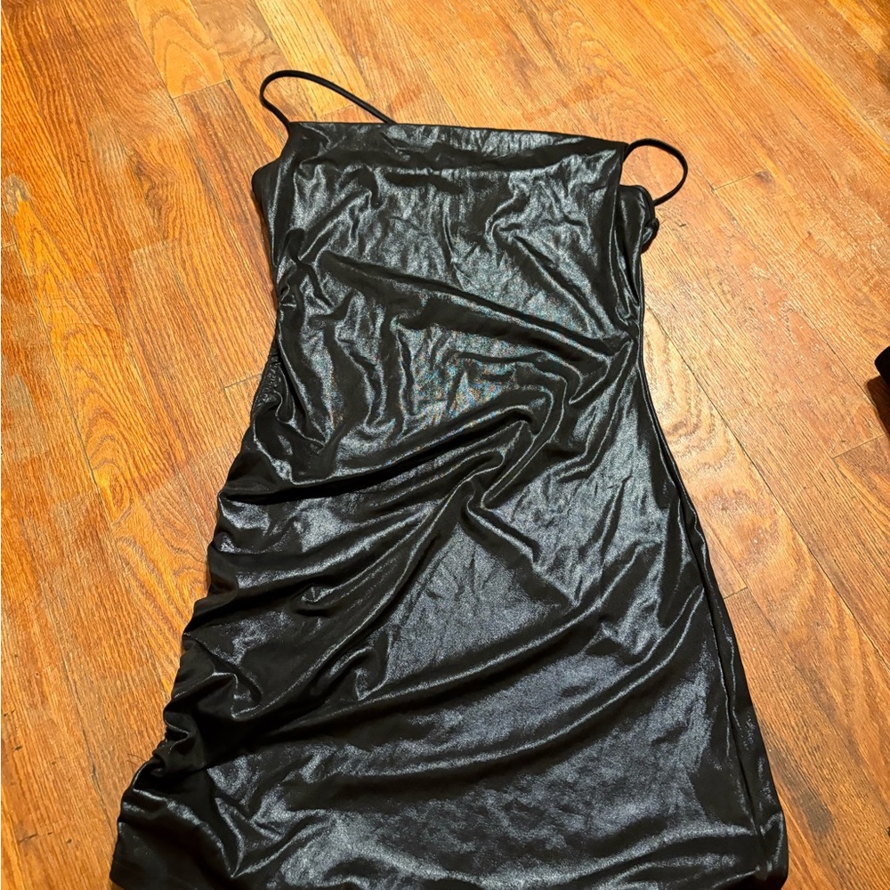 Elegant Black Slip Dress